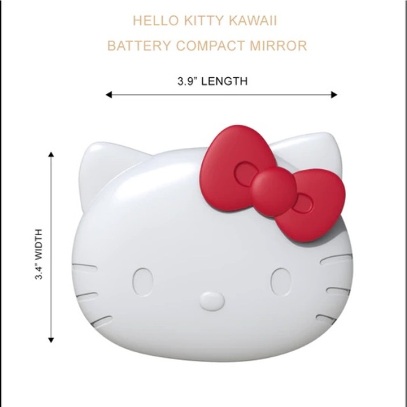 Impressions Vanity for Hello Kitty Kawaii LED Compact Mirror - Picture 3 of 6